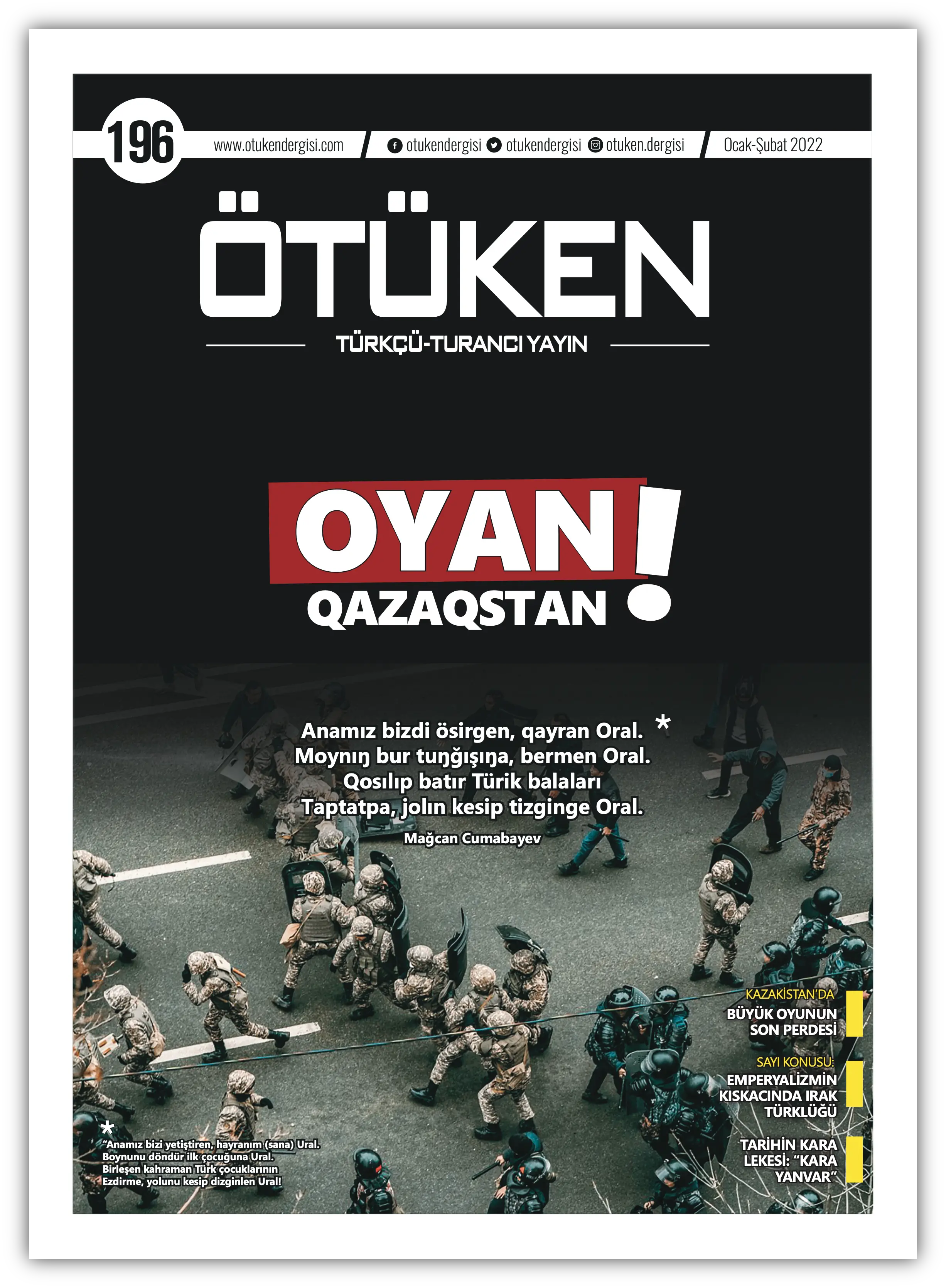Ötüken Dergisi 196. Sayı