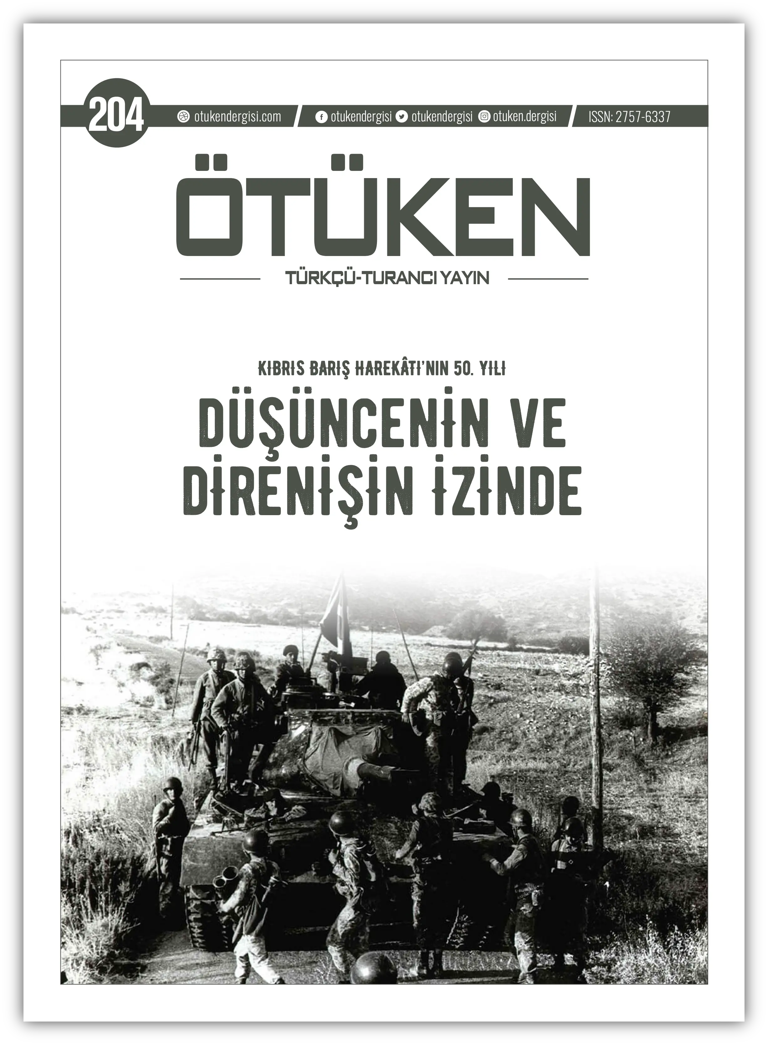 Ötüken Dergisi 204. Sayı