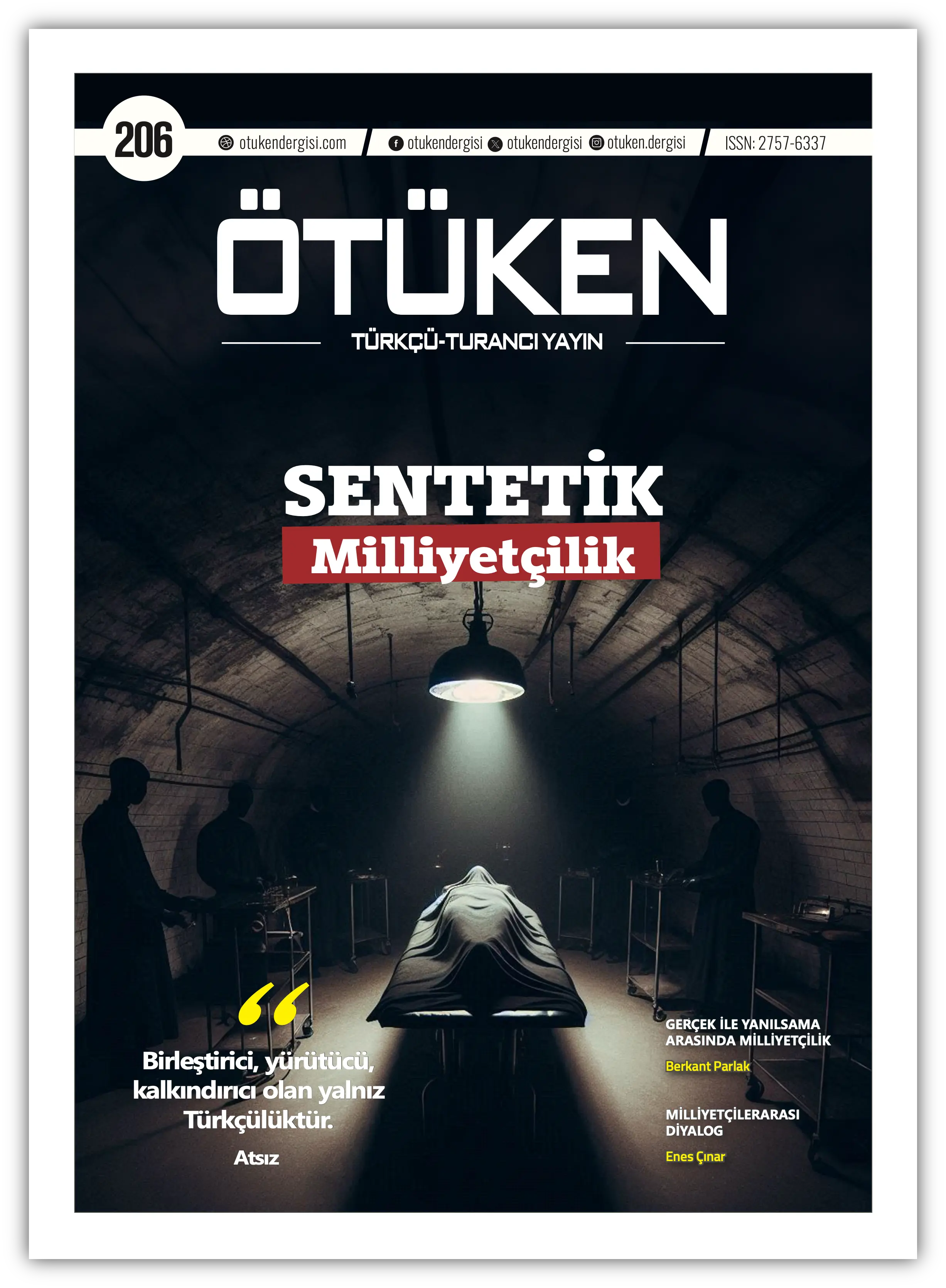 Ötüken Dergisi 206. Sayı